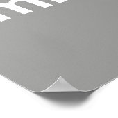 I LIED! I WON’T BE READY IN FIVE MINUTES – Poster (Coin)