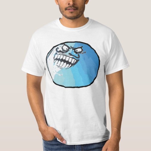 I Lied Rage Face Meme T-shirt (Voorkant)