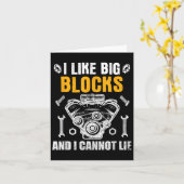 I Like Big Blocks And I Cannot Lie  Kaart (Gele Bloem)