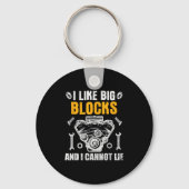I Like Big Blocks And I Cannot Lie  Sleutelhanger (Voorkant)