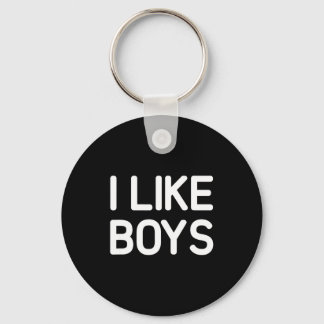 I Like Boys Funny Jokes Sarcastic  Sleutelhanger