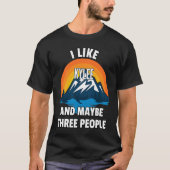 I Like Kylee And Maybe Three People T-shirt (Voorkant)