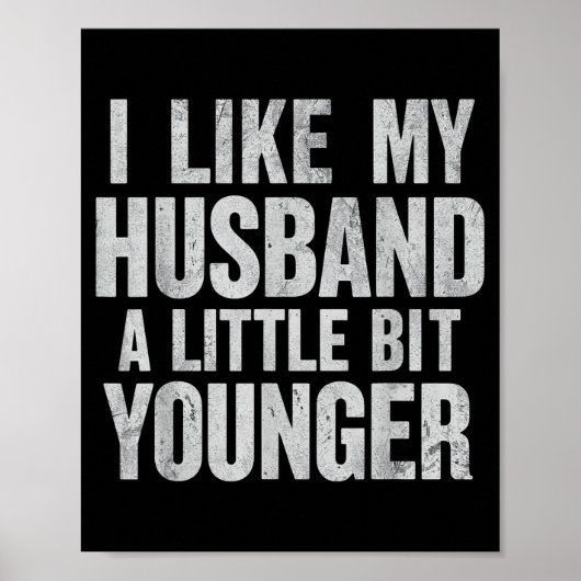 I Like My Husband A Little Bit Younger  Poster (Voorkant)