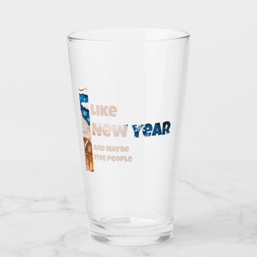 I Like New Year and Maybe Glas (Voorkant)