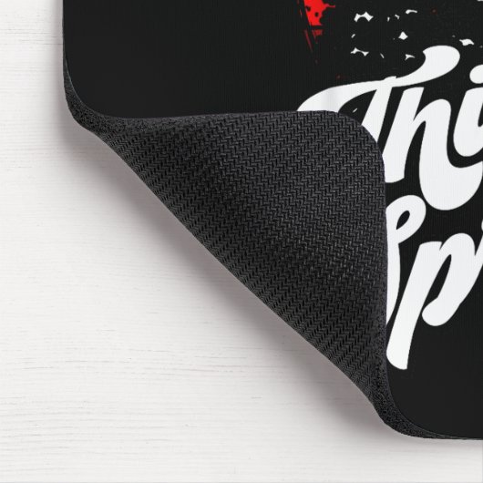 I Like Them Real Thick & Sprucey Funny Christm Muismat (Hoek)