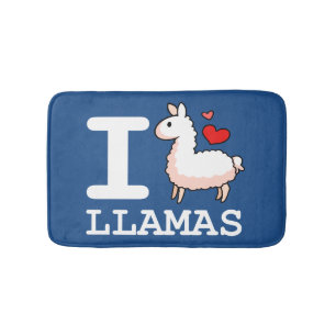 I Llama Llamas Badmat