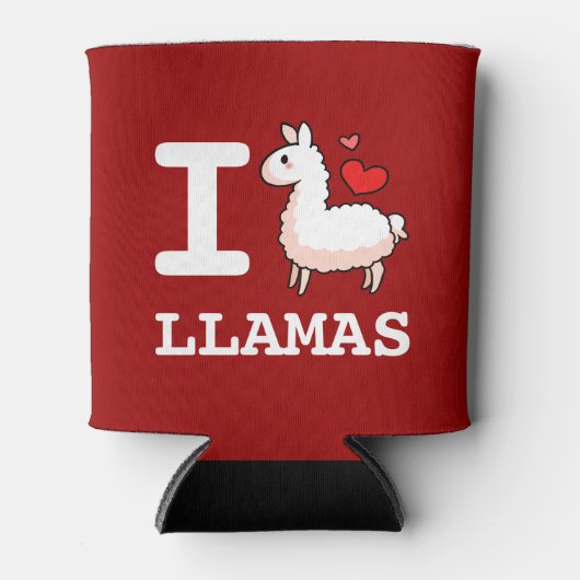 I Llama Llamas Blikjeskoeler (Voorkant)