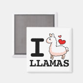 I Llama Llamas Magneet (Voorkant / Achterkant)