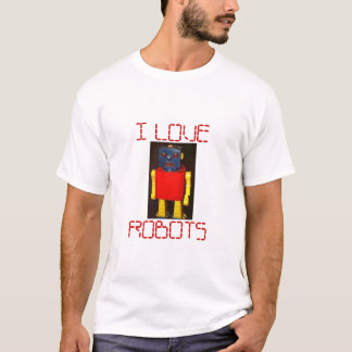 I LOEV ROBOTS T-SHIRT