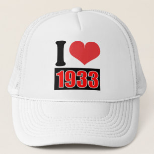 I love 1933 - Casquette