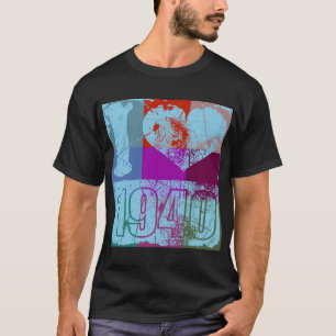 I love 1940 - Pop art T-shirt Vintage