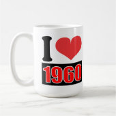 I love 1960 - Mugs (Gauche)