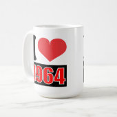 I love 1964 - Mugs (Devant gauche)
