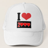 I love 2000 - Casquette (Devant)