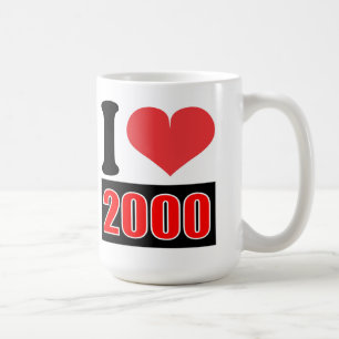 I love 2000 - Mugs