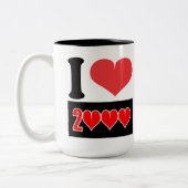 I love 2000 - Mugs (Gauche)