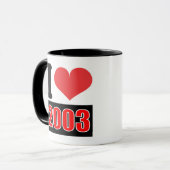 I love 2003 - Mugs (Devant gauche)