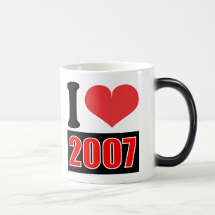 I love 2007 - Mugs