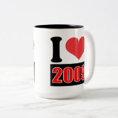 I love 2009 - Mugs (Devant droit)