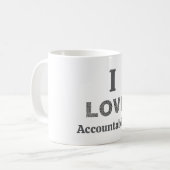 I Love Accountability Coffee Mug (Devant gauche)