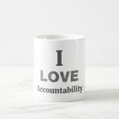 I Love Accountability Coffee Mug (Centre)