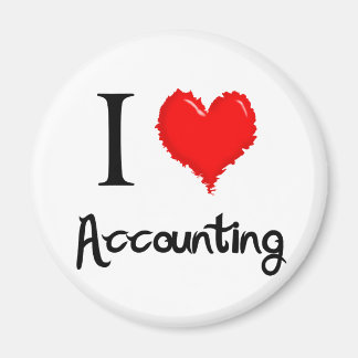 i-love accounting magneet