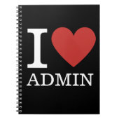 I ❤️ Love Admin - Admin Dept. CARNET (Devant)