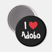 I Love Adobo Magneet (Voorkant / Achterkant)