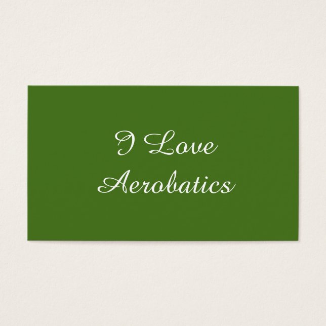 I Love Aerobatics (Devant)