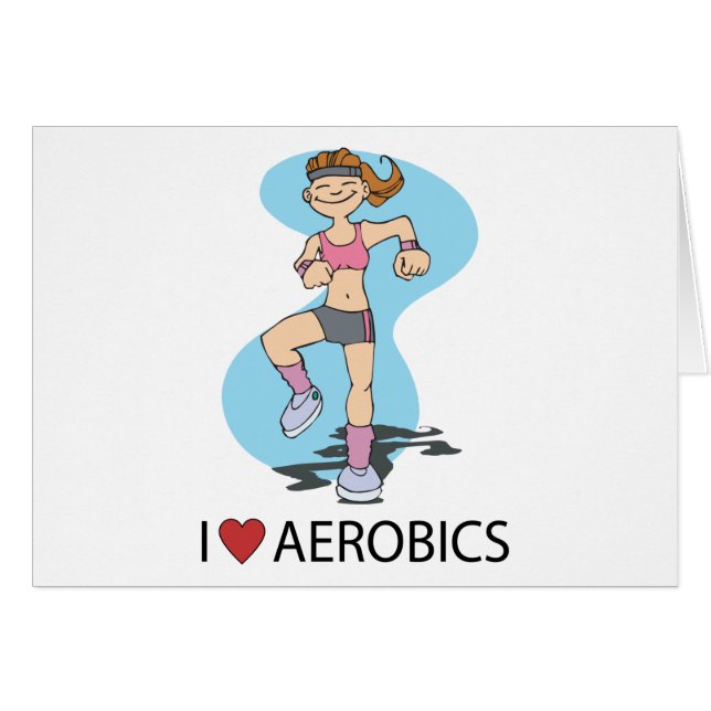 I Love Aerobics (Voorkant Horizontaal)
