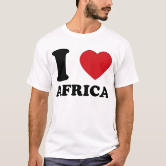 I LOVE AFRICA 3D T-SHIRT