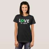I Love Africa  Africa Map T-shirt (Voorkant volledig)