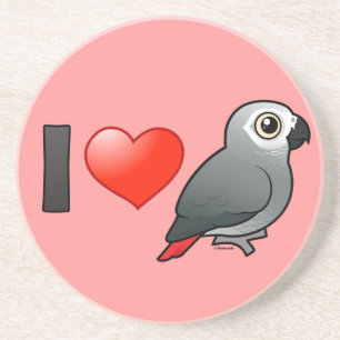 I Love Africa Grays Zandsteen Onderzetter