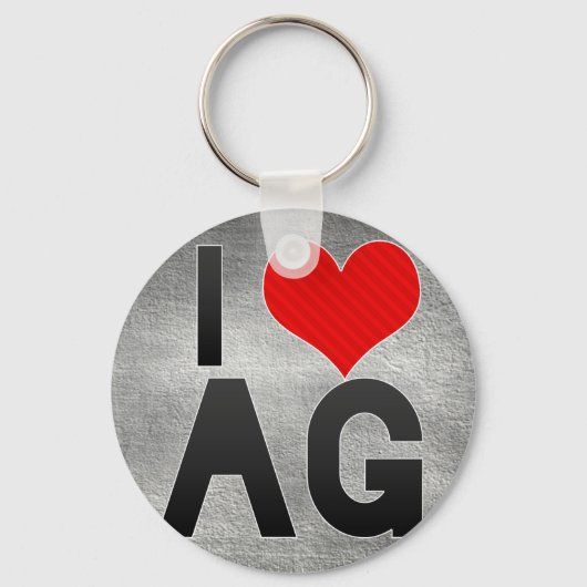 I Love AG Sleutelhanger (Voorkant)
