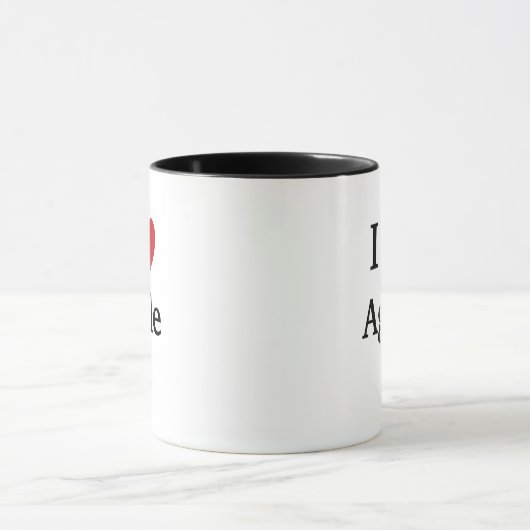 I Love Agile Quote Mok Project Manager Cadeauidee (Midden)