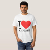 I love airport  t-shirt (Voorkant volledig)