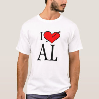 I Love Alabama T-shirt