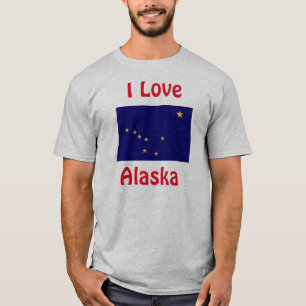 I Love Alaska T-Shirt