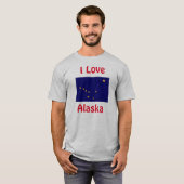 I Love Alaska T-Shirt (Devant entier)
