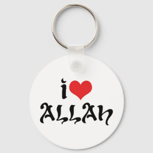 I Love Allah Sleutelhanger