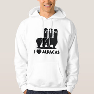 I Love Alpacas Hoodie