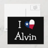 I Love Alvin Briefkaart (Voorkant / Achterkant)