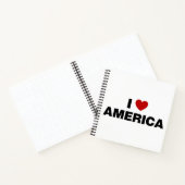 I Love America Notitieboek (Binnen)
