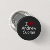 I Love Andrew Cuomo Ronde Button 3,2 Cm (Voorkant /achterkant)