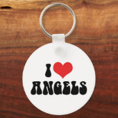 I Love Angels Sleutelhanger (Voorkant)