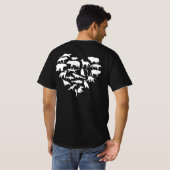 I Love Animals Zoo Keeper for Zoo Workers and Staf T-shirt (Achterkant volledig)