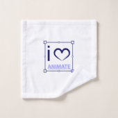 I Love Animate (Gant de toilette)