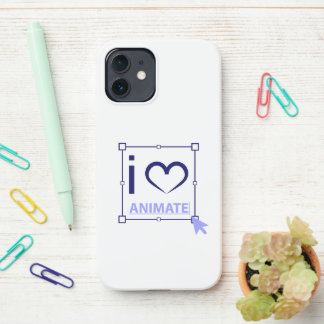 I Love Animate iPhone 12 Hoesje