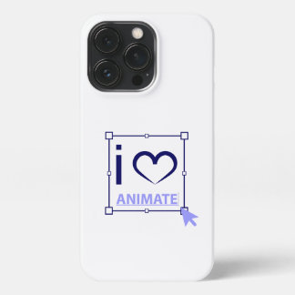 I Love Animate iPhone 13 Pro Hoesje