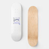 I Love Animate Skateboard (Voorkant)